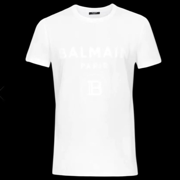 Balmain Classic White Tee - Picture 2 of 2